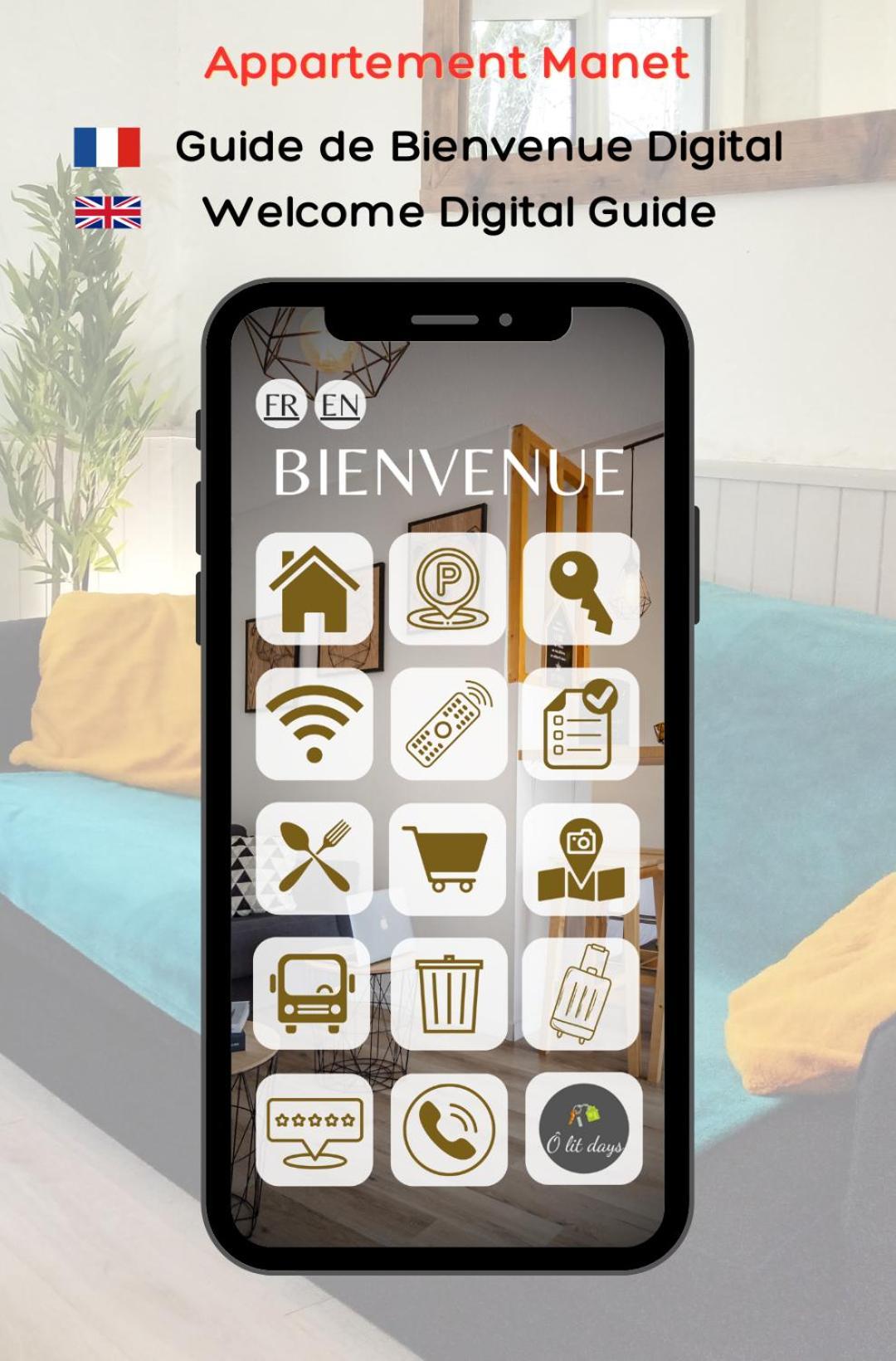Le Manet - Appartement Proche Centre Ville - Parking Gratuit Бонвил Екстериор снимка